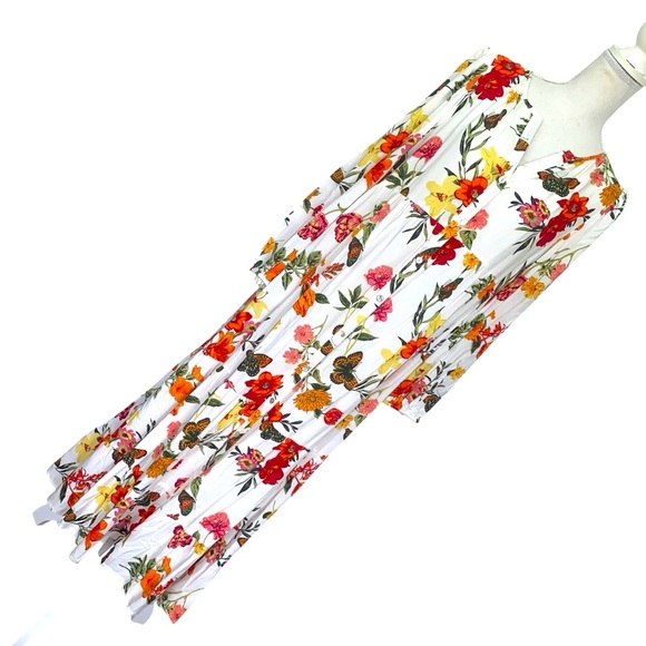 Rose Beverly Floral Print Maxi Dress - Multicolor - Picture 9 of 15